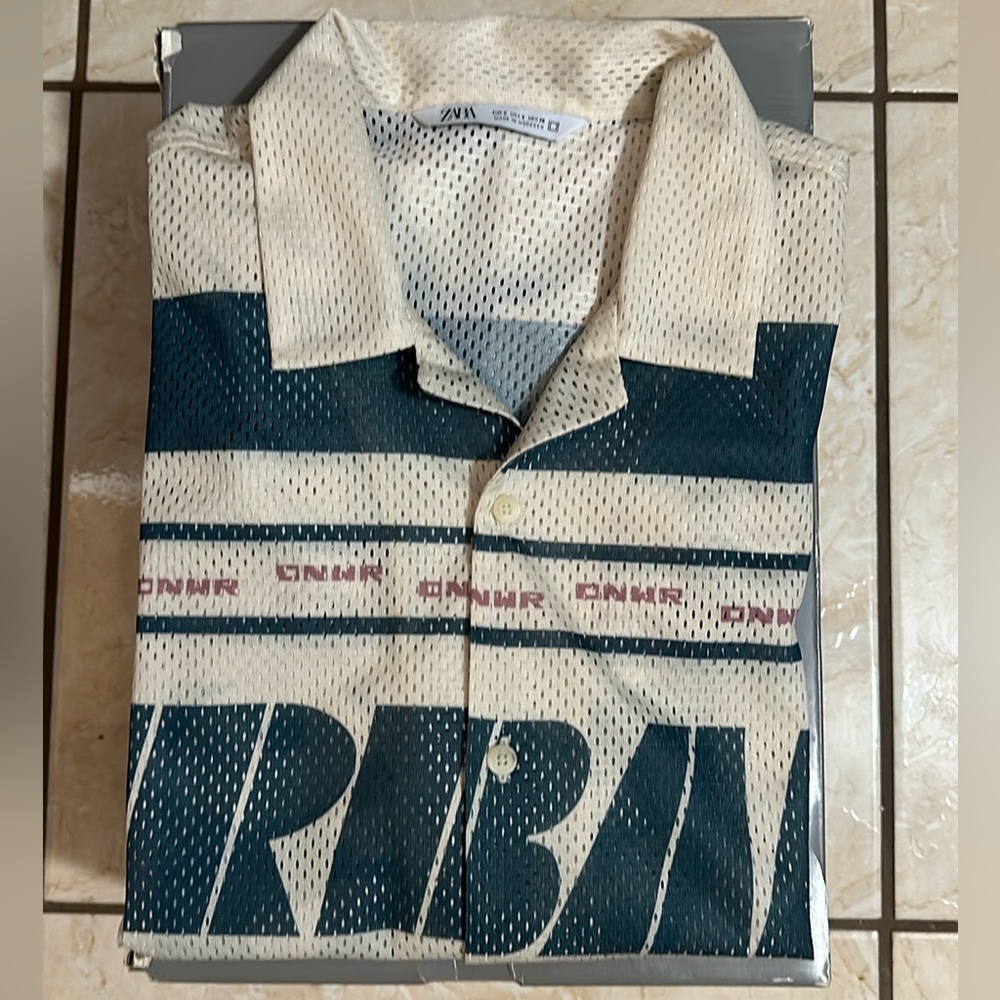 Zara mesh shirts